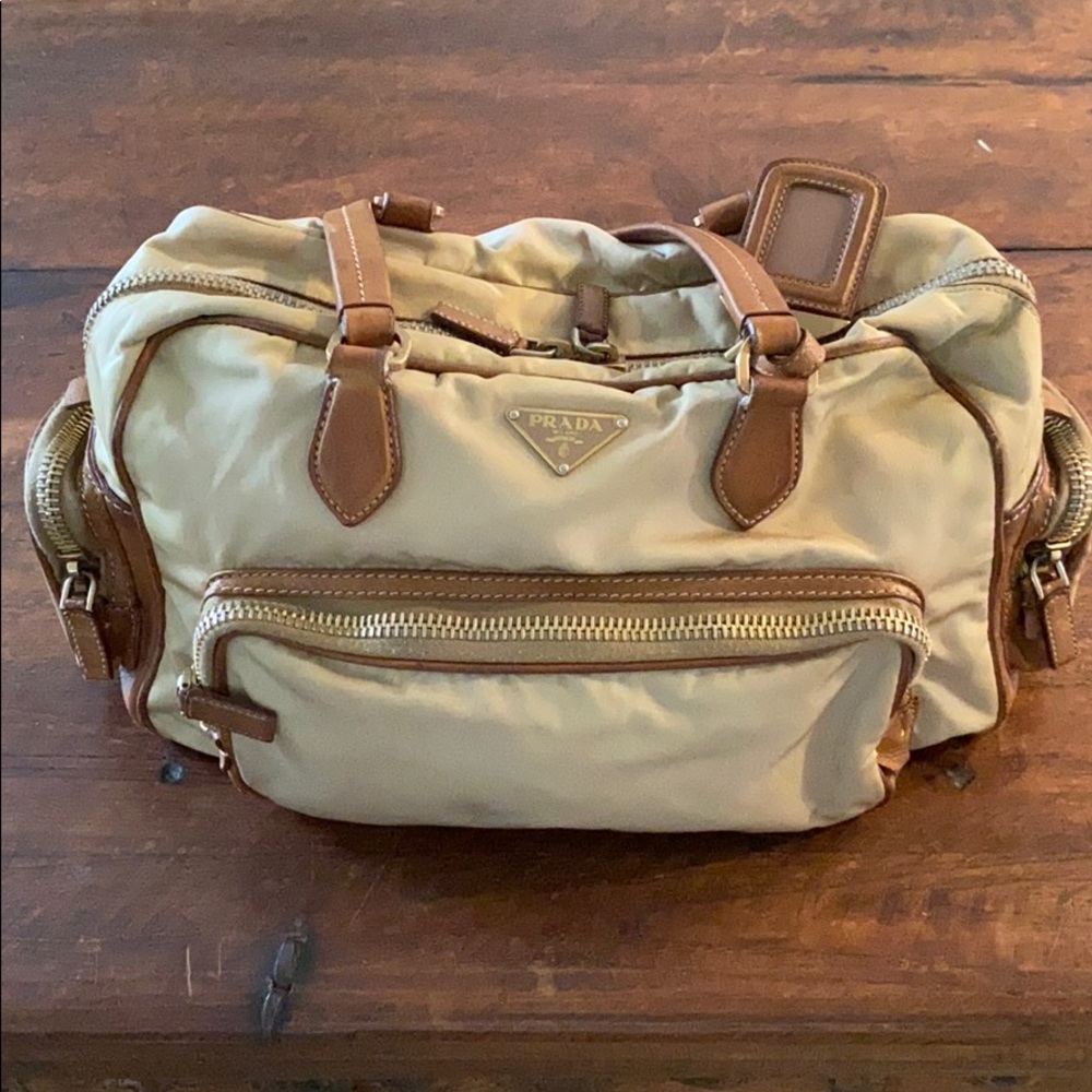 Prada Tessuto Bowler Bag